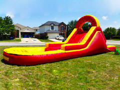 14' Speed Racer Inflatable Water Slide W/ Pool 14' Speed Racer Inflatable Water Slide W/ Pool