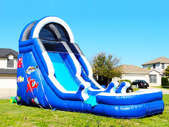 20' Sea World Inflatable Water Slide w/Pool 20' Sea World Inflatable Water Slide w/Pool